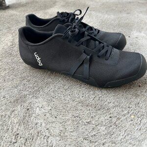 Men's Black Cycling Shoes Italian